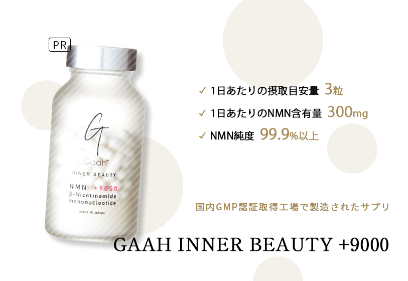 GAAH INNER BEAUTY +9000の説明画像