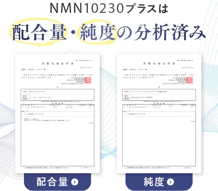 ノンリ1袋あたりの純度の説明画像